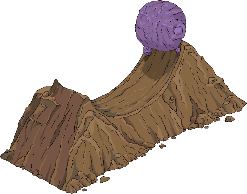 Rolling Rock Animated - Rock Rolling (867x681), Png Download