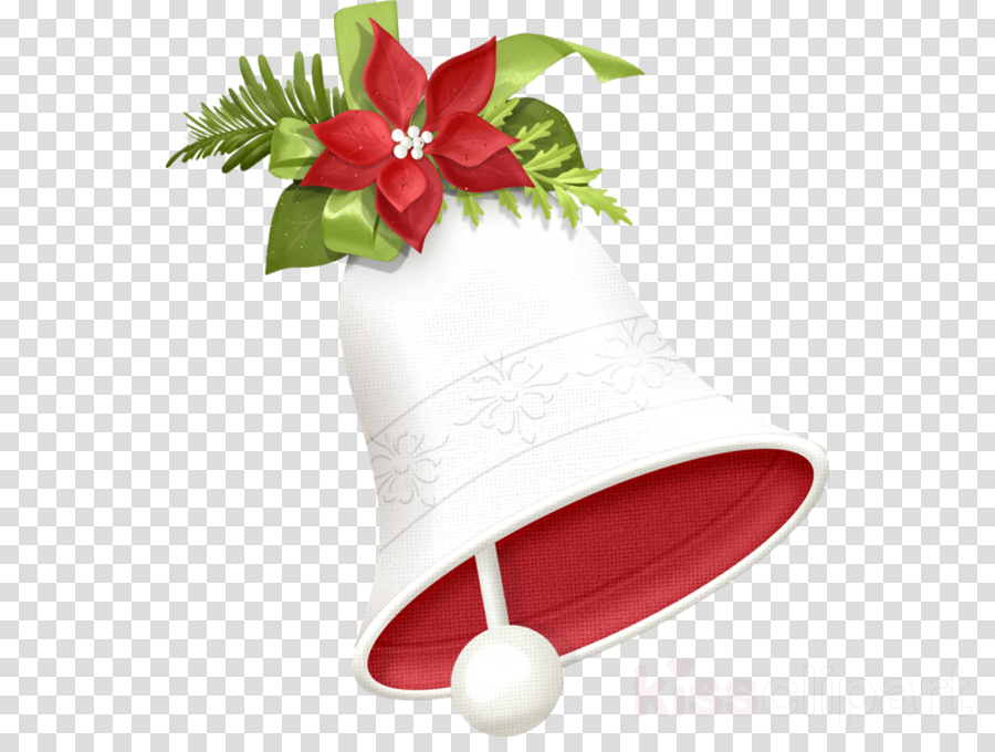 Download White Christmas Bells Png Clipart Christmas - Hewlett Packard Enterprise Png (900x680), Png Download