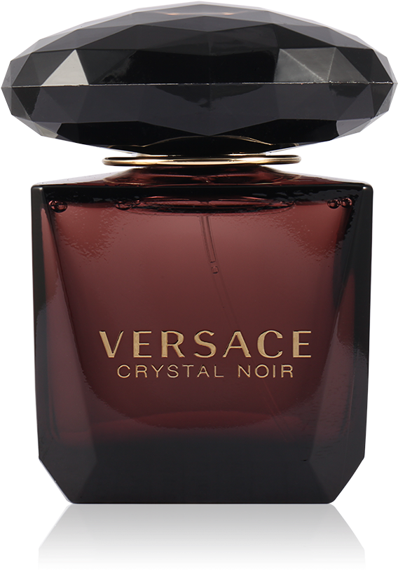 Versace Crystal Noir Eau De Toilette 90 Ml - Versace Crystal Noir 3 Oz/ 90 Ml Eau De Toilette Spray (700x860), Png Download