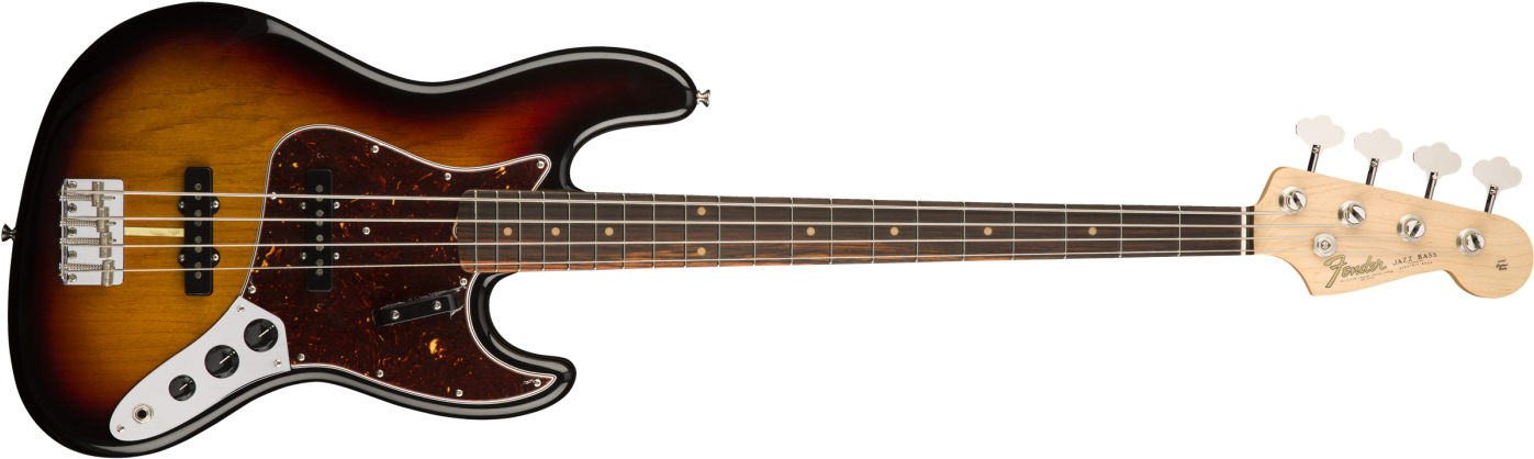 Fender American Original '60s Jazz Bass In 3 Color - Mexican Standard Jazz Bass V (1400x1000), Png Download