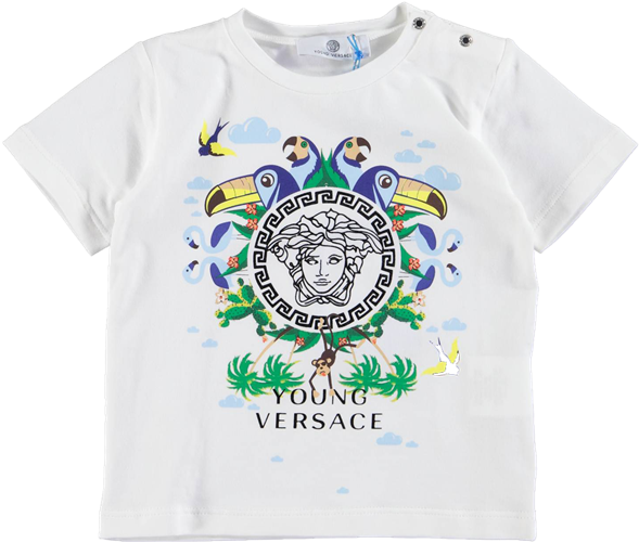 Babies Jungle Medusa Print T-shirt Ivory - Saturday Night Live Stefon Shirts (600x600), Png Download
