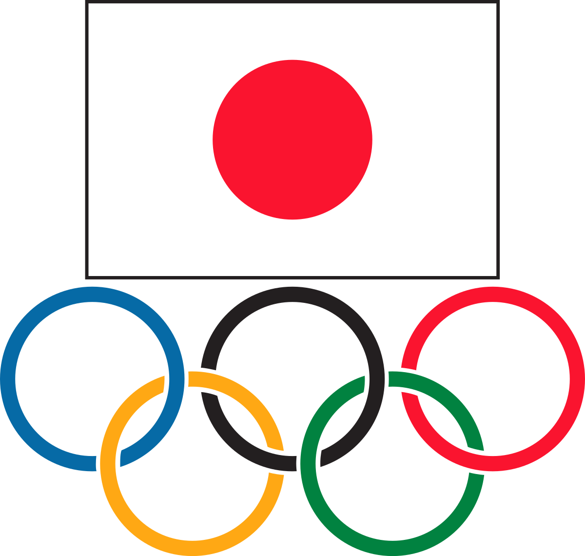 Olympic Japan - Japan National Olympic Committee (1200x1140), Png Download