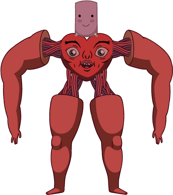 Characters / Adventure Time Antagonists And Enemies - Ricardio Hora De Aventura (616x695), Png Download