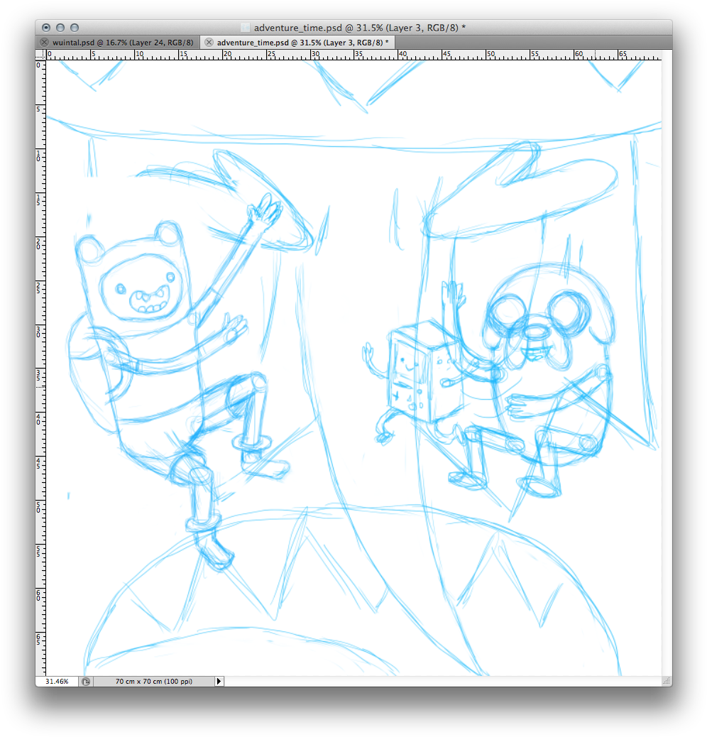 Ice King - Sketch (1011x1053), Png Download