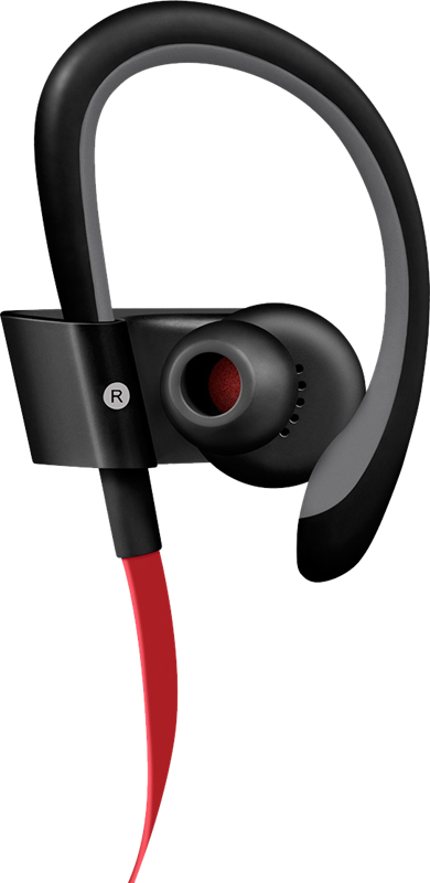 Airpods Look Like Someone Has Taken A Pair Of Scissors - Apple Beats Powerbeats2 In-ear Wireless Black (390x800), Png Download
