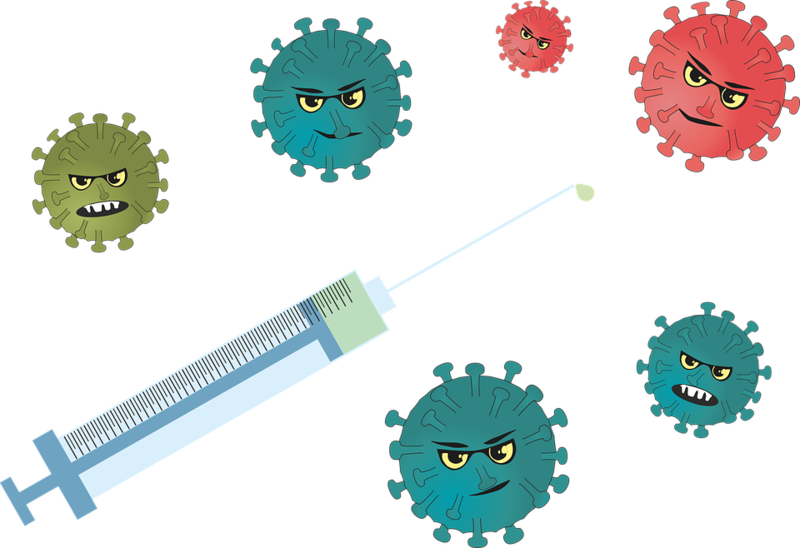 Bacteria Png, Download Png Image With Transparent Background, - Virus Vacunate Contra La Influenza (800x548), Png Download