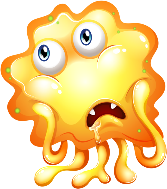 Bacteria Png, Download Png Image With Transparent Background, - Monster (618x700), Png Download