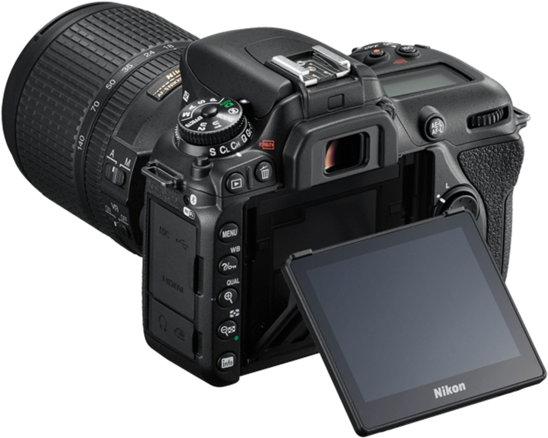 Nikon D7500 Dslr Camera Nikon - Nikon D7500 18 140 (1200x1020), Png Download