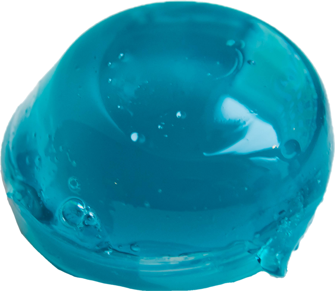 Slim Jello Gooey Blue - Clip Art (1120x975), Png Download