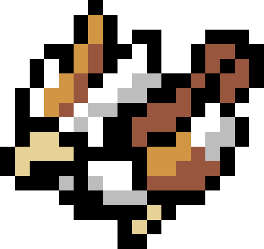 Pidgey - Pokemon Pixel Art Pidgey (1200x1200), Png Download