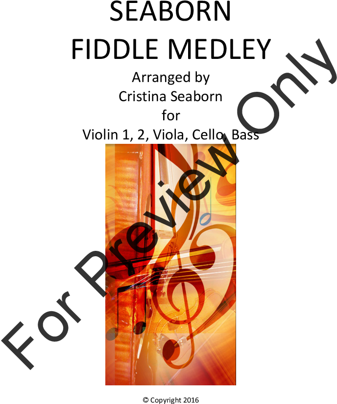 Seaborn Fiddle Medley Thumbnail Seaborn Fiddle Medley - J.w. Pepper & Son (816x1056), Png Download