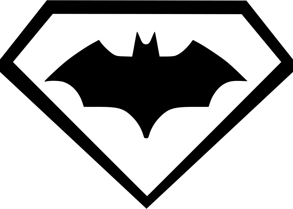 Superman Sign Logotype Comix Svg Png Icon Free Download - Comics (980x700), Png Download