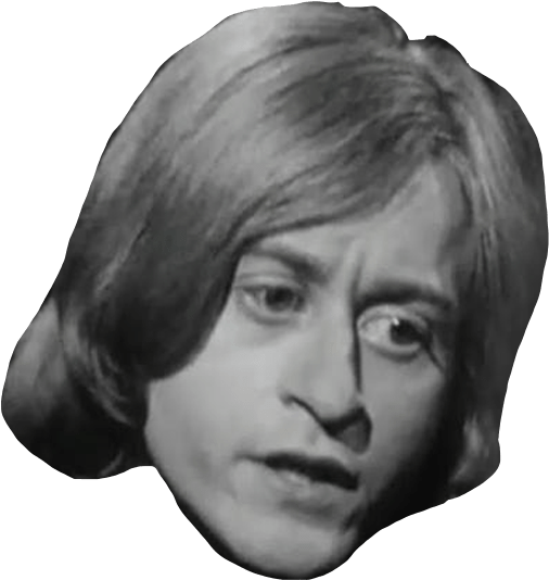 Michel Polnareff Face Early Days Png - Face (750x750), Png Download