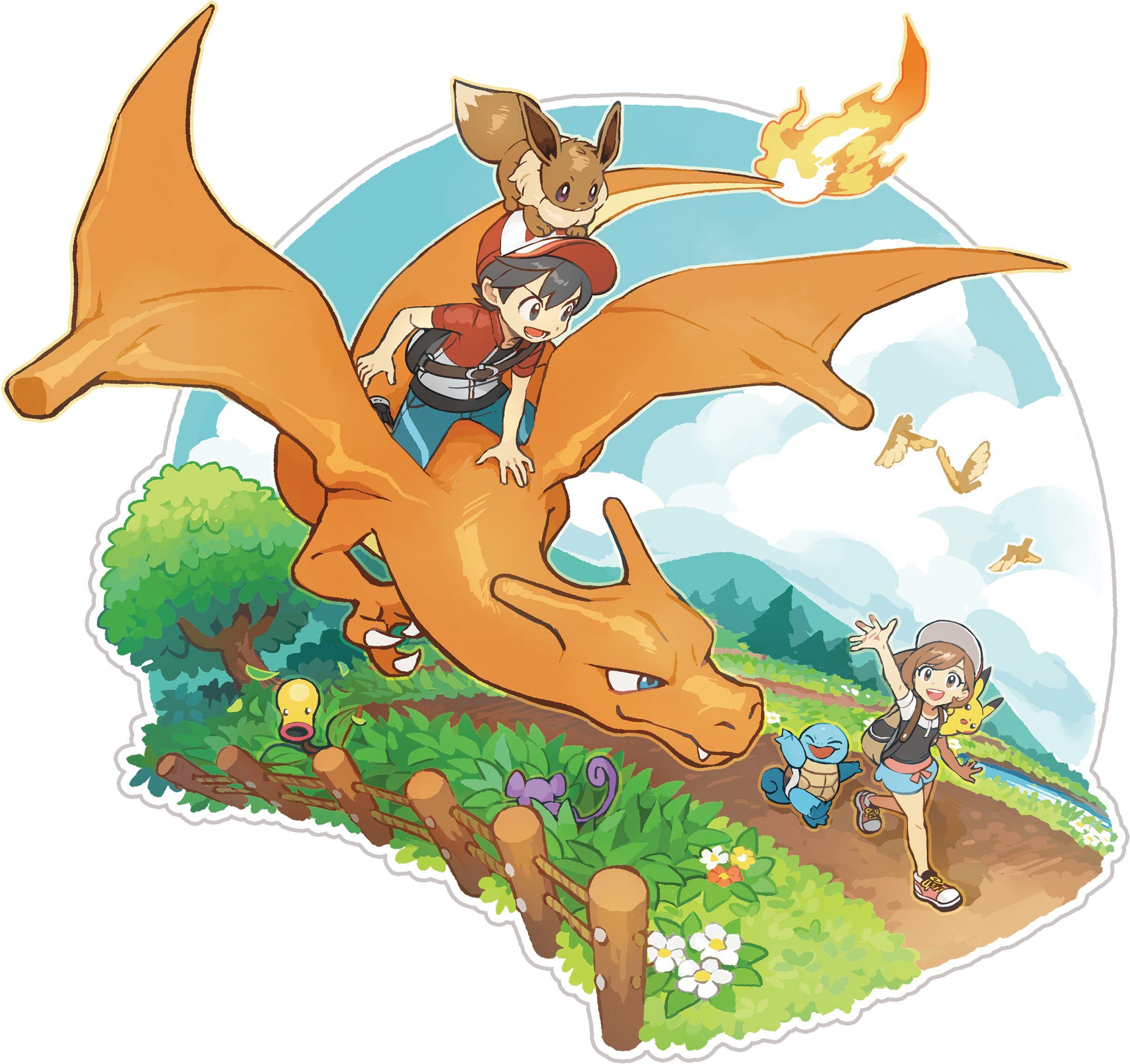 View Fullsize Pokémon (1280x1211), Png Download