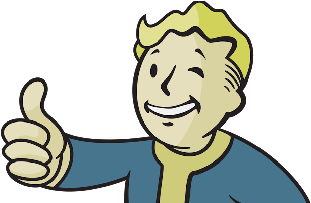 Picture Free Download Holt Euch Einen Lebensgro En - Thumbs Up Vault Boy Transparent (640x400), Png Download