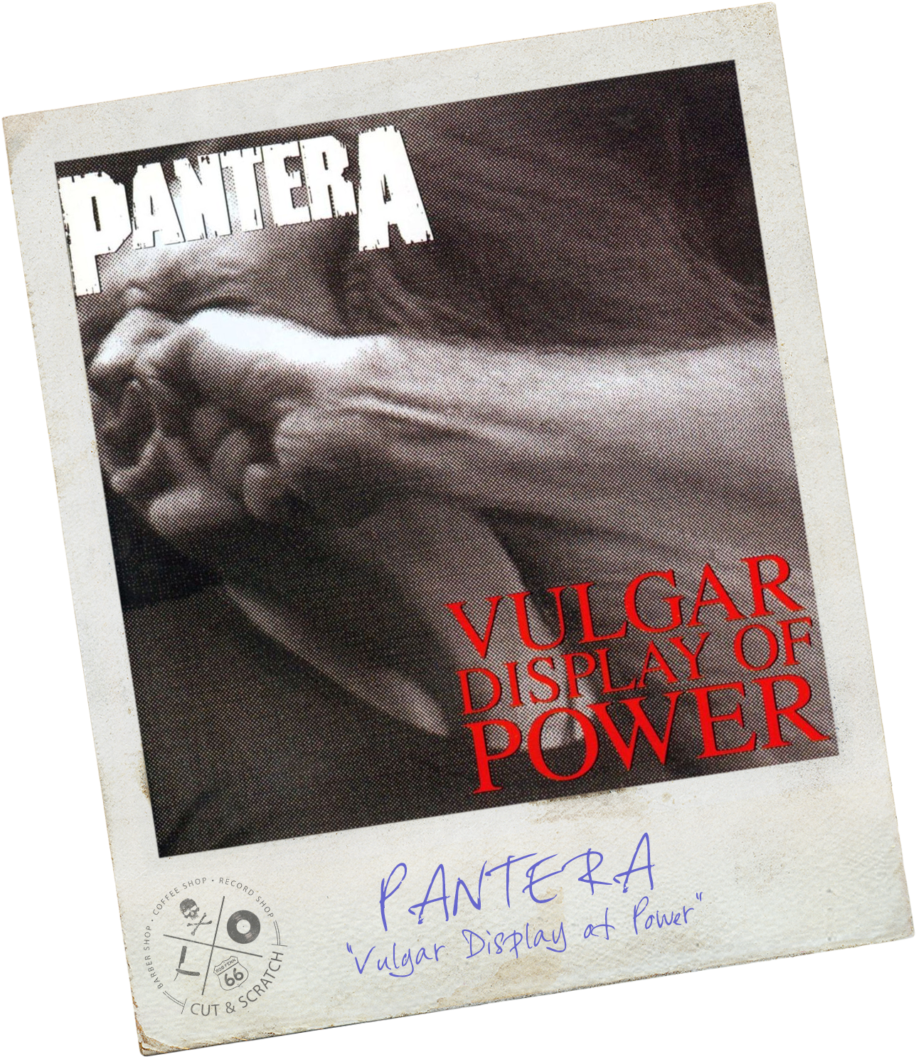 Pantera<br>"vulgar Display Of Power" - Pantera Vulgar Display Of Power (1500x1500), Png Download