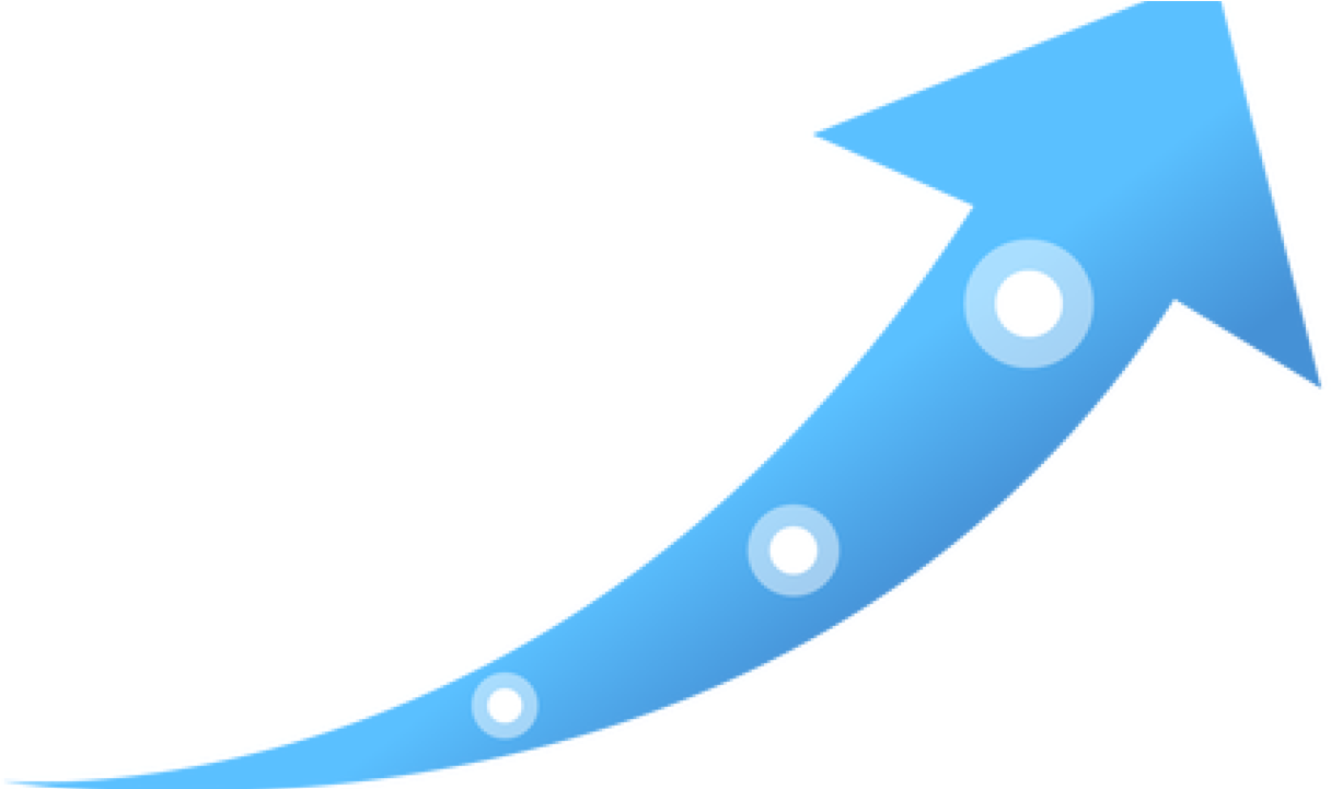 Computer Icons Clip Art Transprent Png - Growth Arrow Icon (1280x720), Png Download