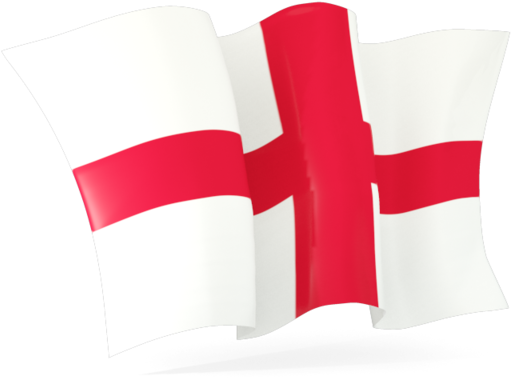 England Waving Flag Png (640x480), Png Download