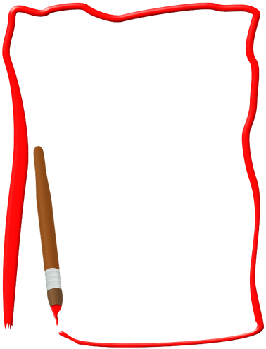 Home Plate Clipart - Frame Border Clip Art (386x500), Png Download