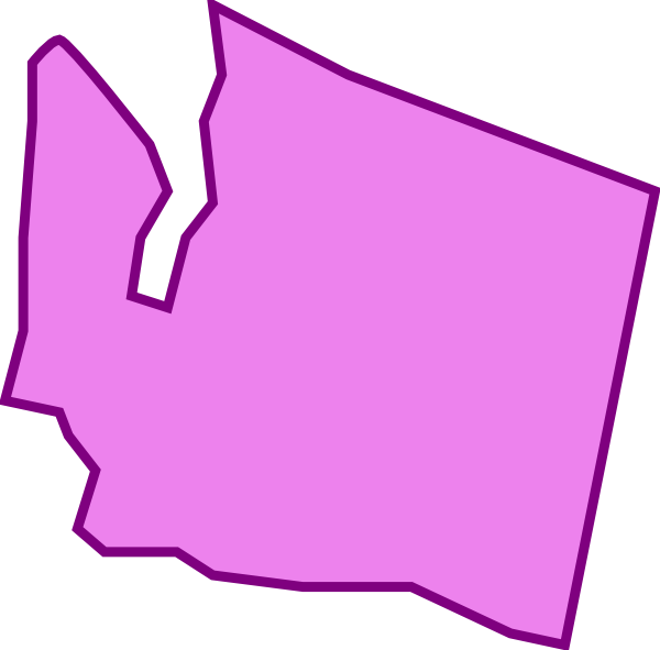 Washington State Clip Art - Clip Art (600x591), Png Download