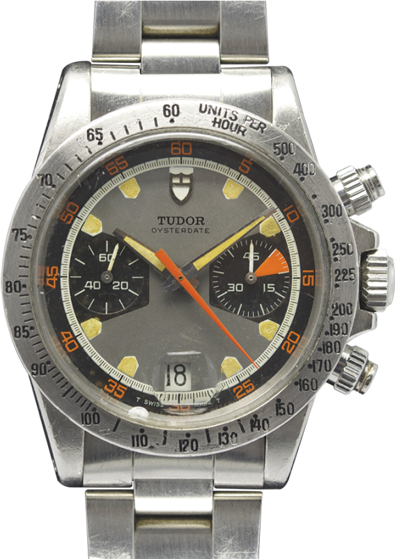 Tudor 7032 Homeplate Chronograph Valjoux 7734 Rare (800x800), Png Download