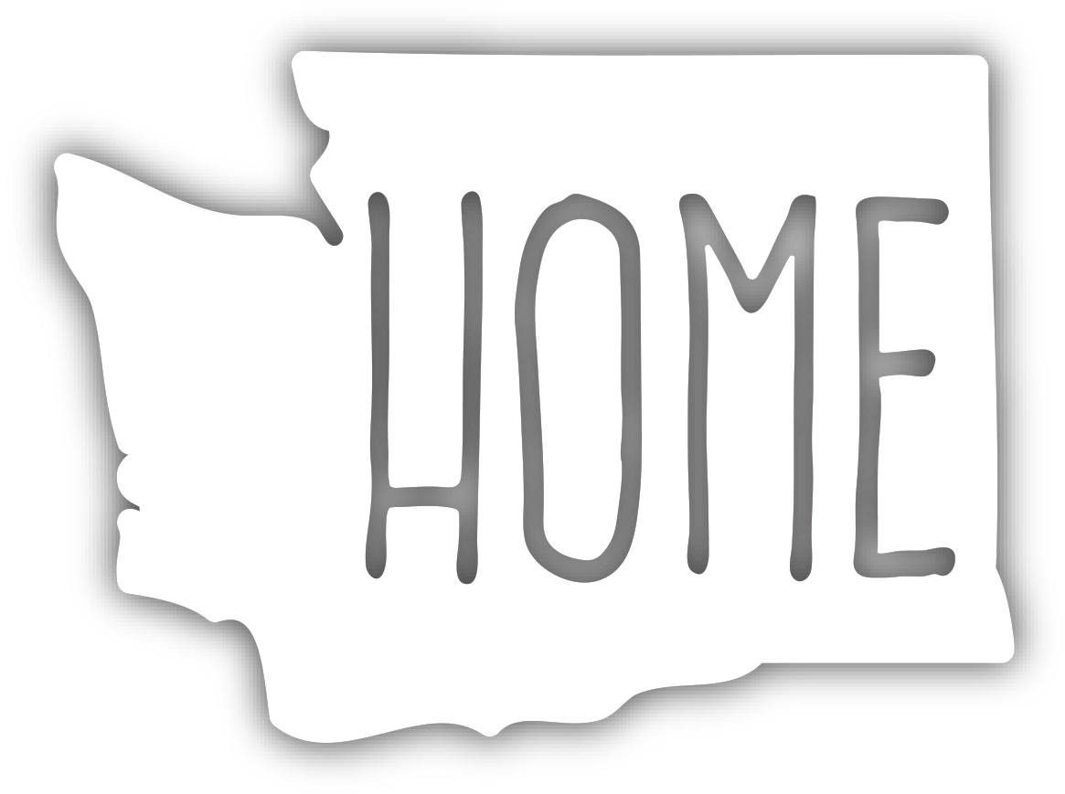 Mini Washington Home Diecut Sticker - Sticker (1800x1800), Png Download