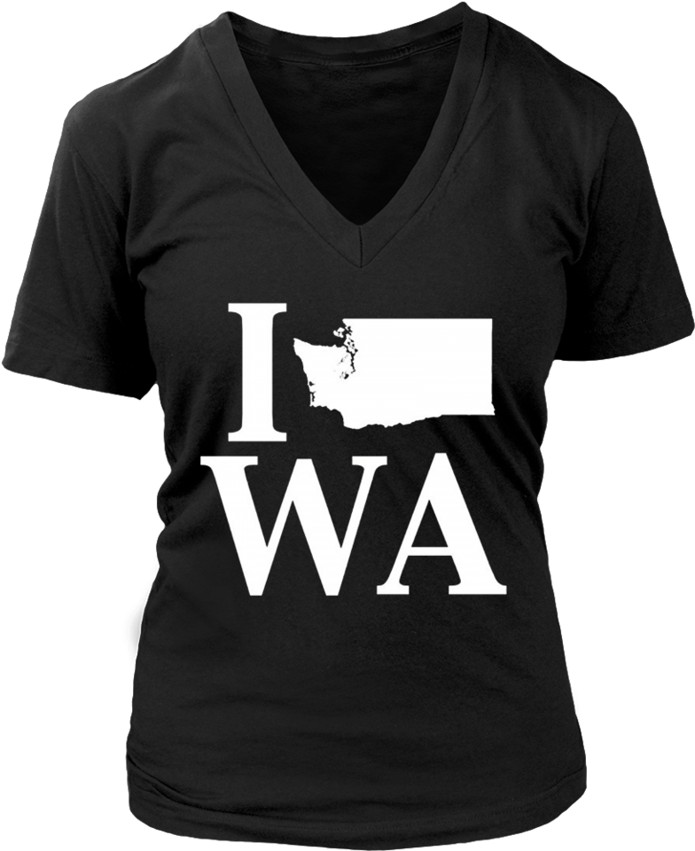 I Heart Love Wa Washington Silhouette State Outline - All Men Created Equal But The Best (960x960), Png Download