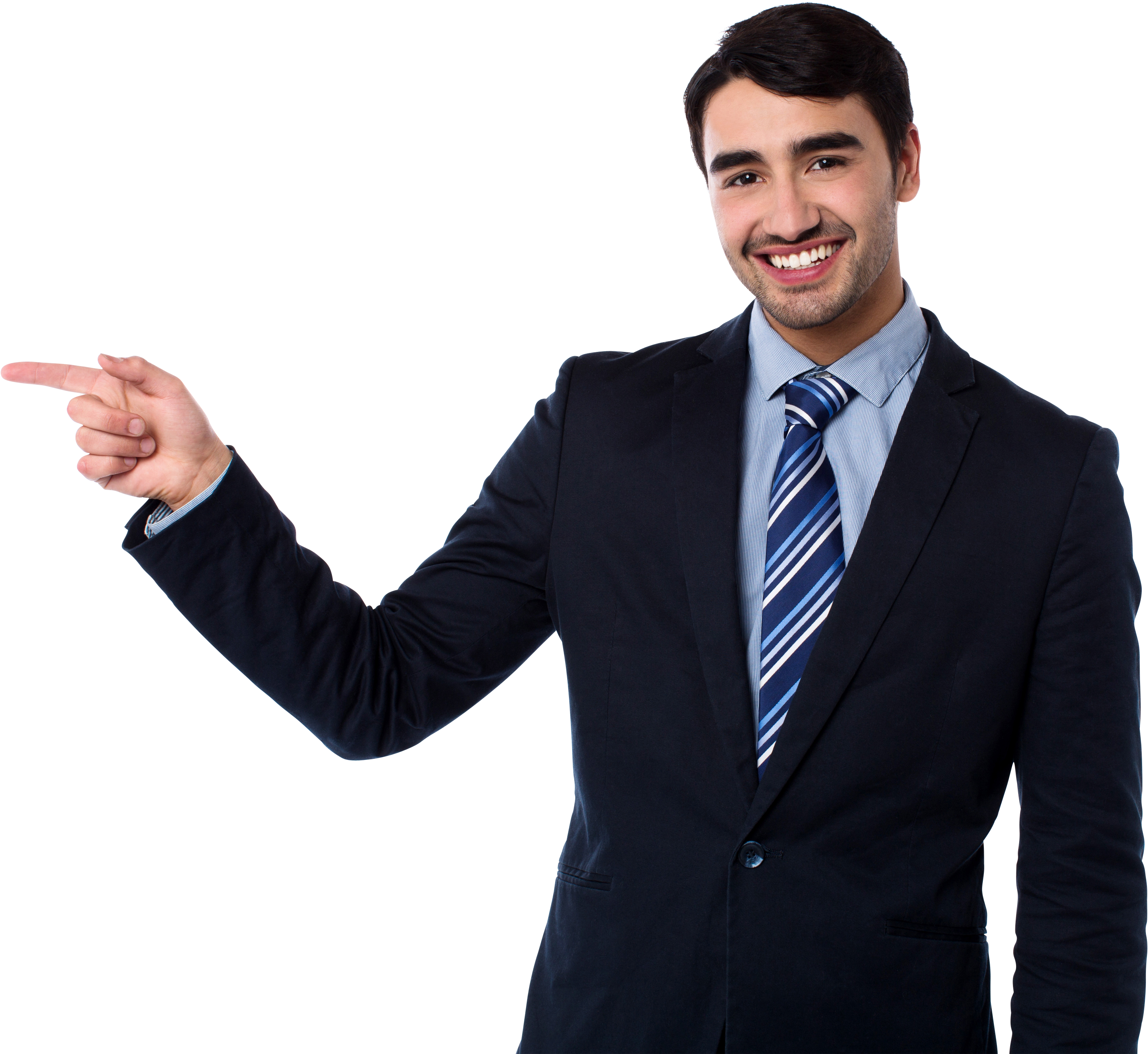 Men Pointing Left Png Background Photo - Man Pointing Png (4800x3200), Png Download