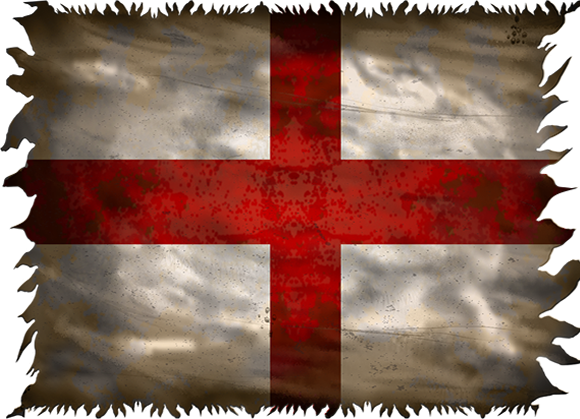 The Patron Saint Of England Is St George, It Is England's - England Flag Throw Blanket (580x419), Png Download