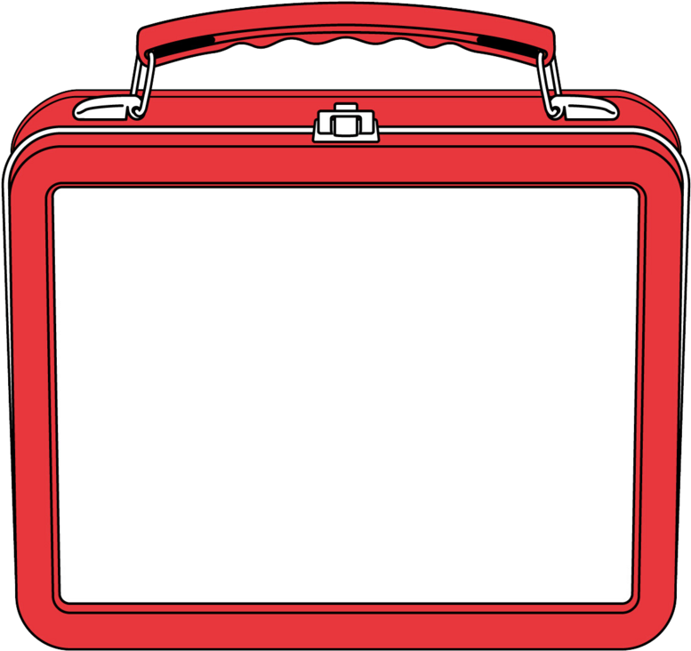 Graphic Black And White Stock Png Transparent Images - Lunch Box Clipart (790x790), Png Download