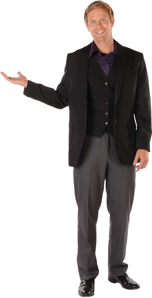 Image Description - Man Giving Presentation Png (511x1000), Png Download