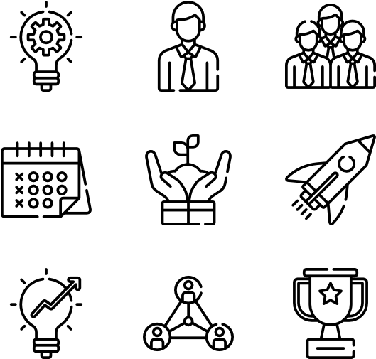 Startups 50 Icons - Event Icon (600x564), Png Download