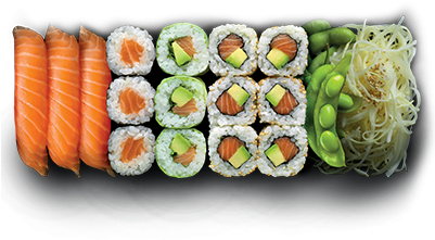 Lunch Box - Lunch Box 1 Sushi Shop (400x400), Png Download
