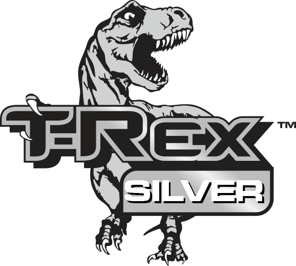 T-rex Logo - Tyrannosaurus (578x521), Png Download