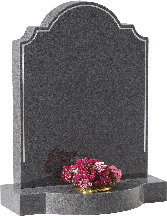 Picture Black And White Coffin Clipart Headstone - Headstone Png (693x900), Png Download
