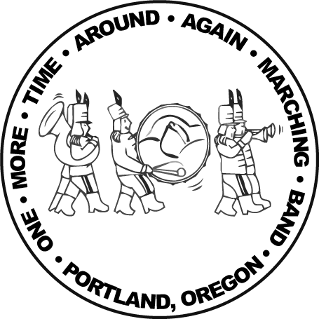 One More Time Around Again Marching Band - 赤い 羽根 共同 募金 (455x455), Png Download
