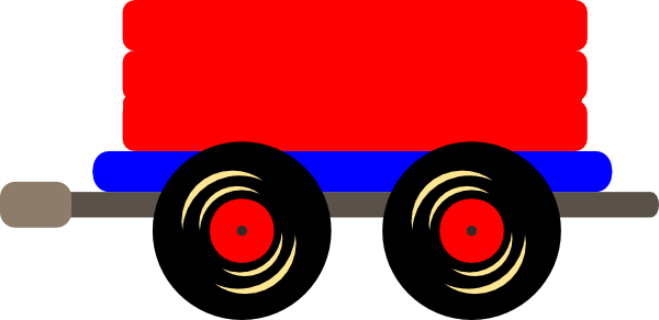 Train Car Clip Art (600x292), Png Download
