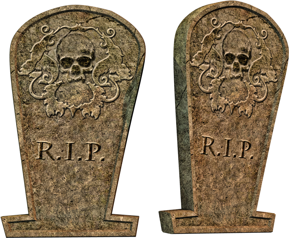 Tombstone, Gravestone Png - Drawing (1024x856), Png Download