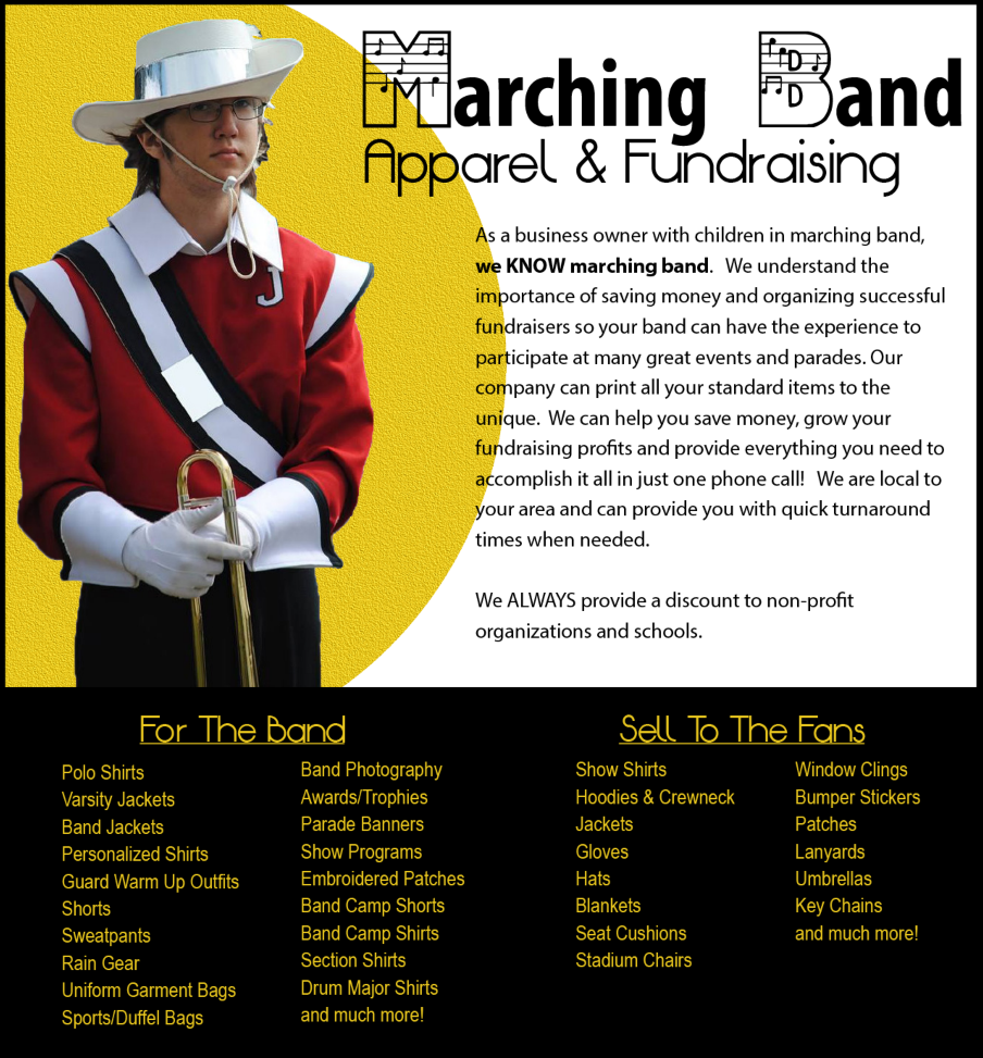 Jackson Jaguar Band Fundraising And Apparel - On The Spot Graphics (904x973), Png Download