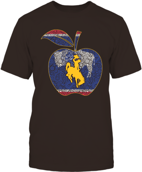 Fan Dashboard Wyoming Cowboys - Like My Coffee Intents - Gildan Unisex T-shirt Brown (600x600), Png Download