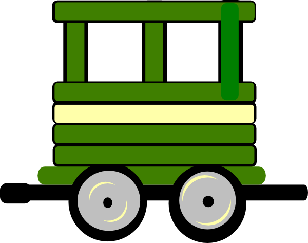 How To Set Use Loco Train Carriage Clipart (600x473), Png Download