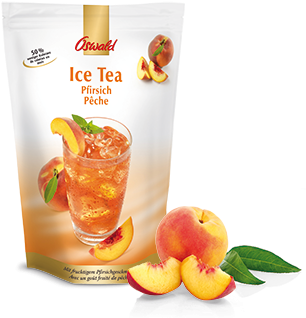 Ice Tea Peach - Oswald Ice Tea (406x319), Png Download