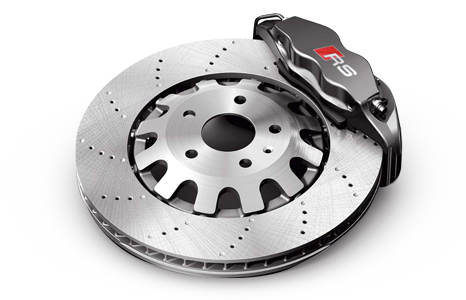 Audi Rs Brakes (466x300), Png Download
