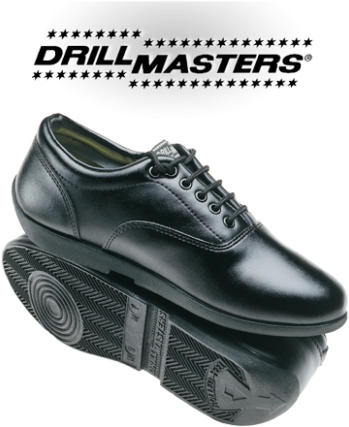 Drillmasters Marching Band Shoe - Black Drillmaster Marching Band Shoes (358x510), Png Download