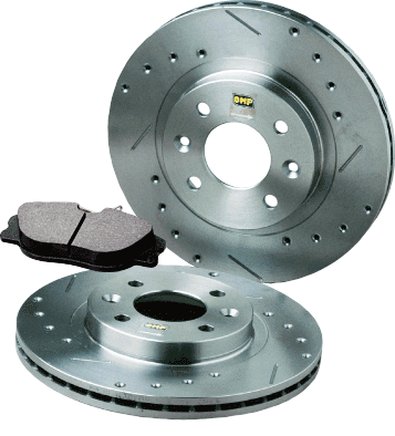 Winnipeg Brake Repair - Brake Disc Set (2)valeofiat Barchetta Punto Tempra (357x394), Png Download