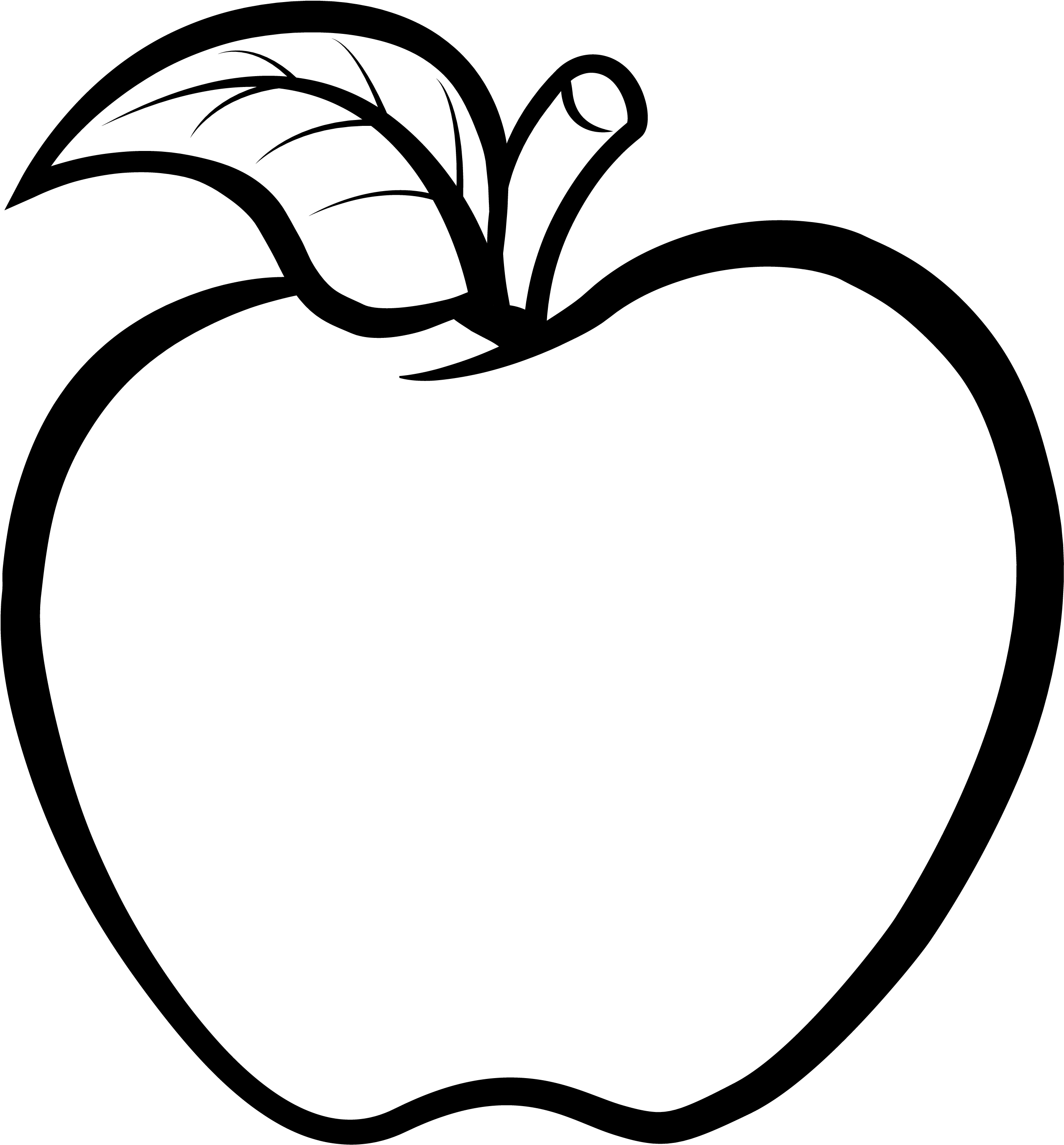 Image Freeuse Abeka Homeschool Digital Overview Clip - White Apple Clipart (2550x2750), Png Download