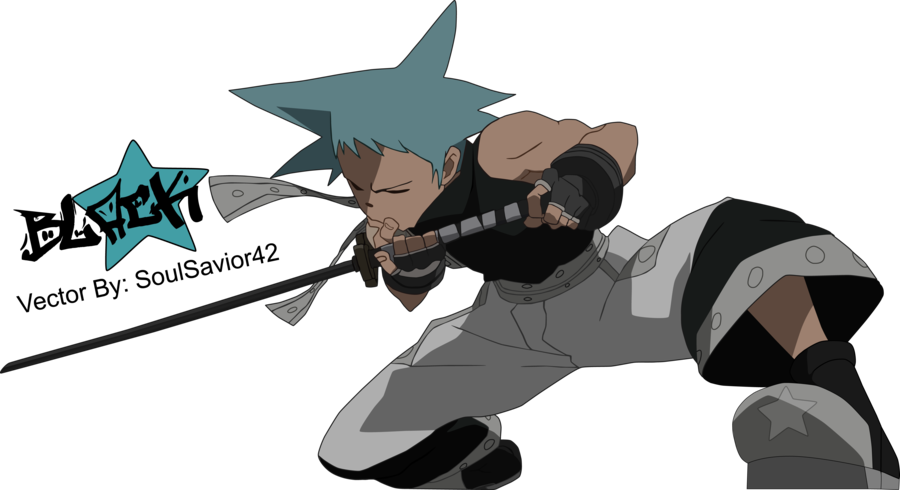 Image Shadow Png Boku No Hero Academia - Blackstar Soul Eater Png (900x490), Png Download