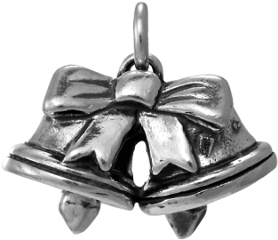 Wedding Bells Png Go Back > Gallery For > Silver Wedding - Fc 4603fc Silver Wedding Bells (350x350), Png Download