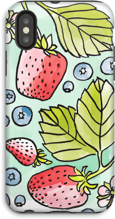 Berries - Iphone X (499x800), Png Download
