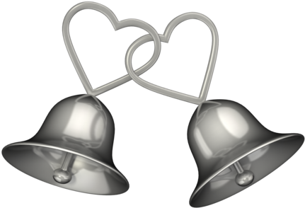 Photo Editing Material Wedding Effects Amp Material - Wedding Hearts And Bells (500x375), Png Download